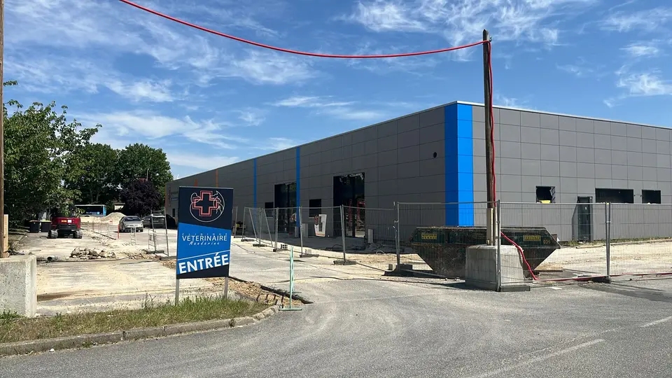 Façade d'un bâtiment rénové par l’extérieur