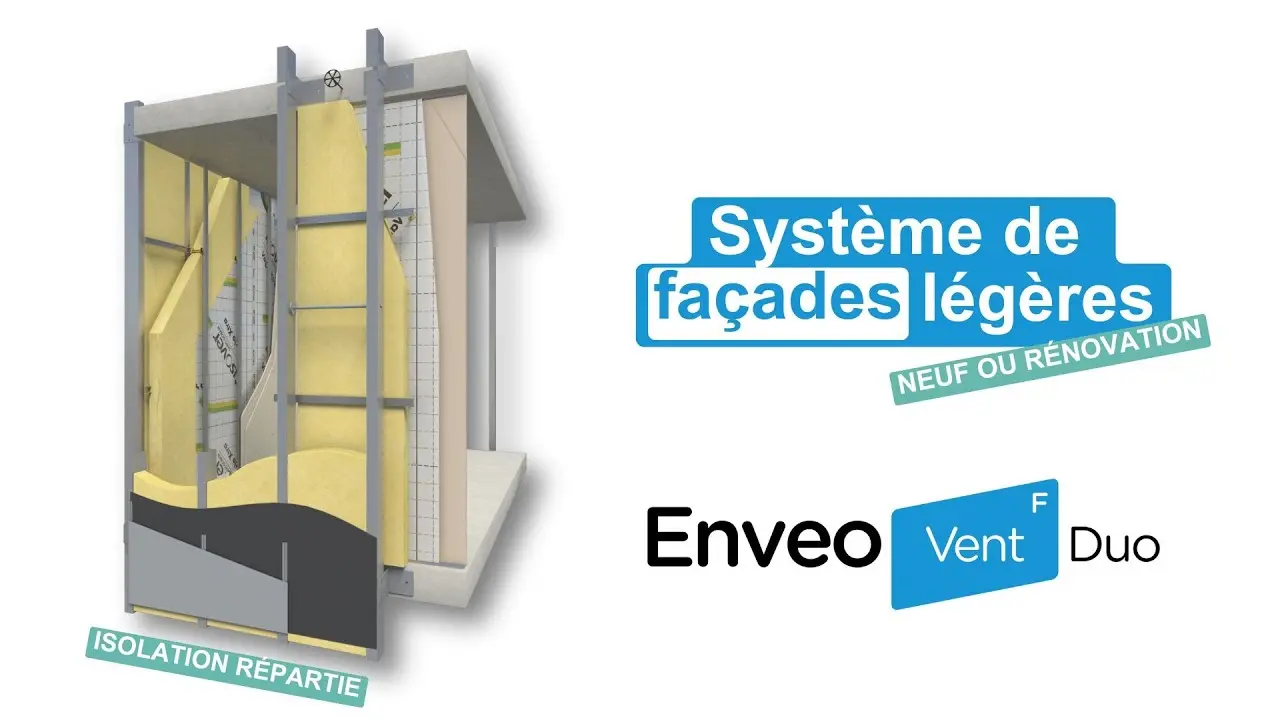 Façades légères - Présentation de la solution EnveoVent Duo thumbnail